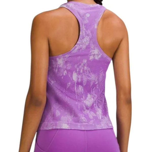 Lululemon Swiftly Tech Racerback Tank Top 2.0 *Race Shadow Bloom Moonlit Magenta - Image 3