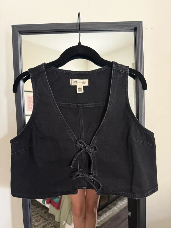 Madewell Denim Vest Jean - Image 2