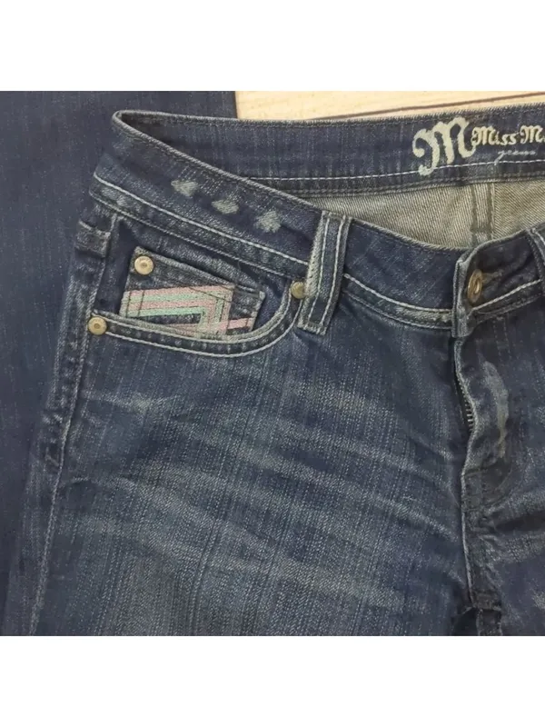 Miss me embroidered jeans size 27 - Image 4