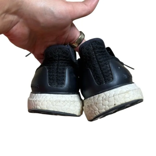Adidas Women’s Black ultraboost Sneakers running shoes size 8 - Image 2