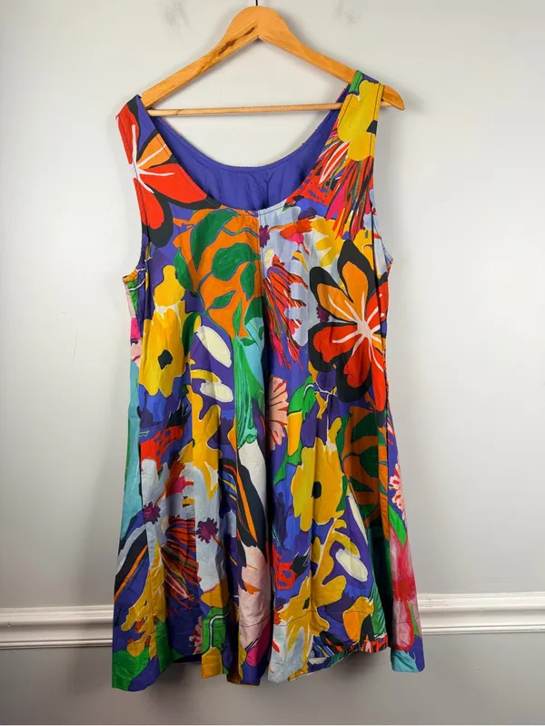 Anthropologie The Keiko Mini Dress by Maeve size XL - Image 7