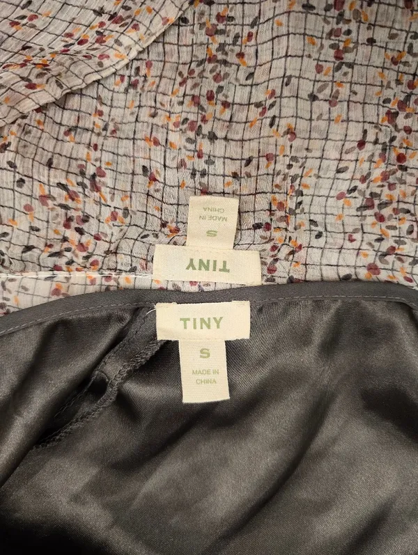 Anthropologie TINY Silk midi Dress Small - Image 11