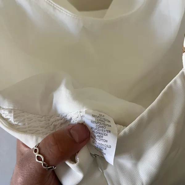 Amanda Uprichard Womens S White Glamour Bodysuit Bridal - Image 9