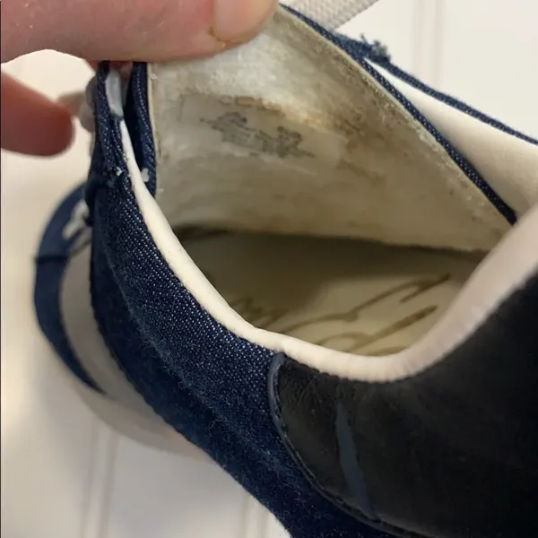 Sam Edelman Marquette Denim Navy Sneakers - Image 8