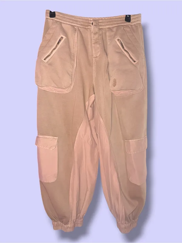 NWOT Free People FP Movement Timko Pants Pacific Sand Beige L - Image 7