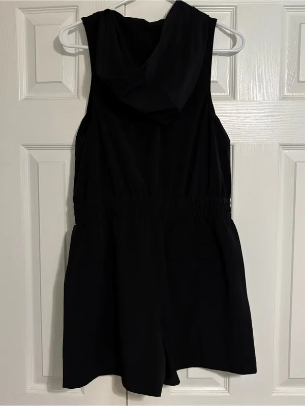 Athleta Black Boundless Hooded Romper - Image 4