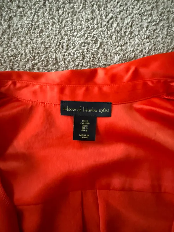 House of Harlow 1960 Cover-Up Orange - Image 3
