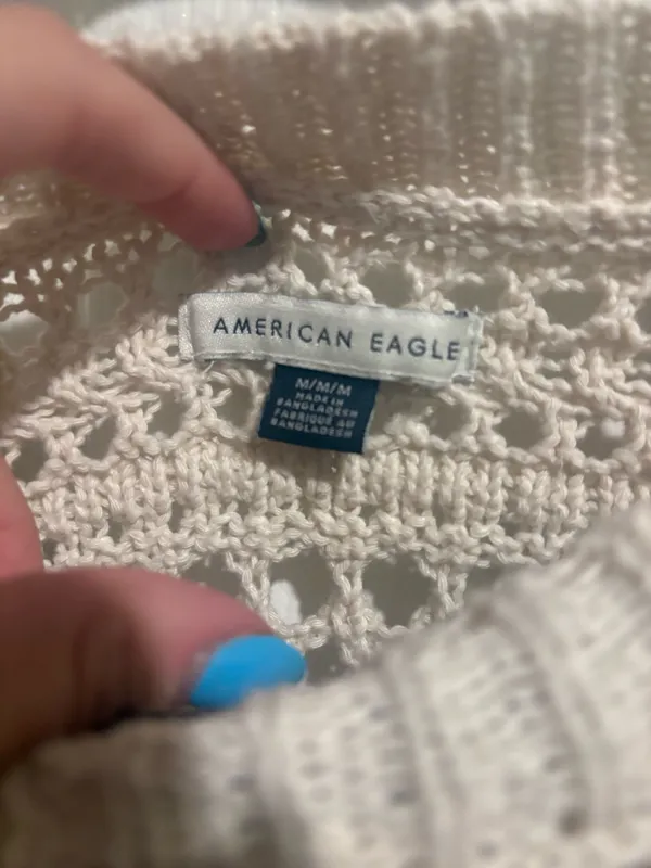 American eagle crochet sweater  - Image 3