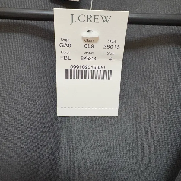 NWT J. Crew Silk Ruffle V-Neck Tank Size 4‎ - Image 5