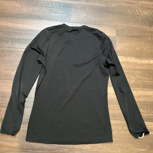 Patagonia Capilene Daily Long Sleeve Shirt Black Active Base Layer Sz S Slim Fit - Image 4