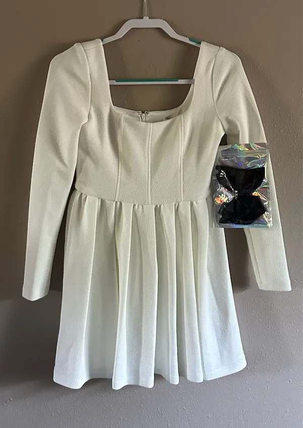 Wayf x Jordana Sloane ivory dress - Image 2