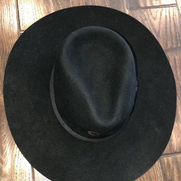 CHARLIE 1 black felt cowboy western hat size large - Image 4