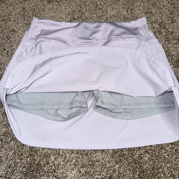 Free Fly Skort Women XS Lavender Excellent Bamboo Lined Athletic Skirt Pocket - Image 3