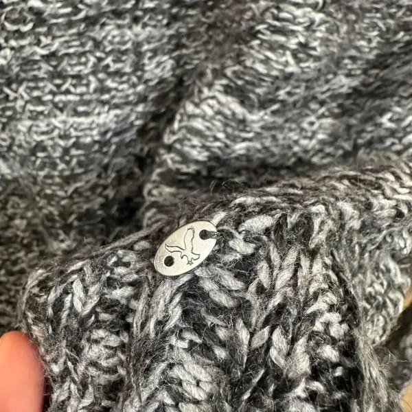 American Eagle Wool Blend Colorful Fair Isle Knit Winter Sweater Small - Image 5
