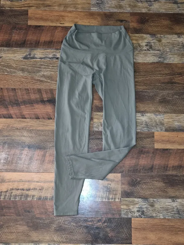 PARAGON High-Rise Olive Green Leggings 6 - Image 6