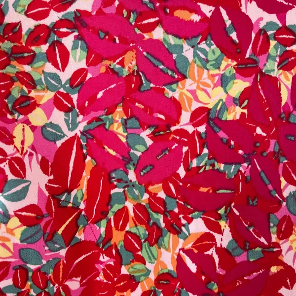 Sangria Women's Vintage Red Printed Empire Waist Sleeveless Dress Size 16 - Image 5
