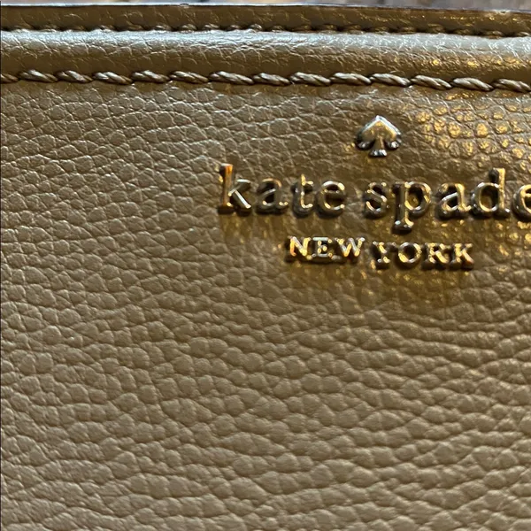 Kate Spade NY Patterson Drive Braylon Bifold Snap Wallet Gray Leather - Image 12