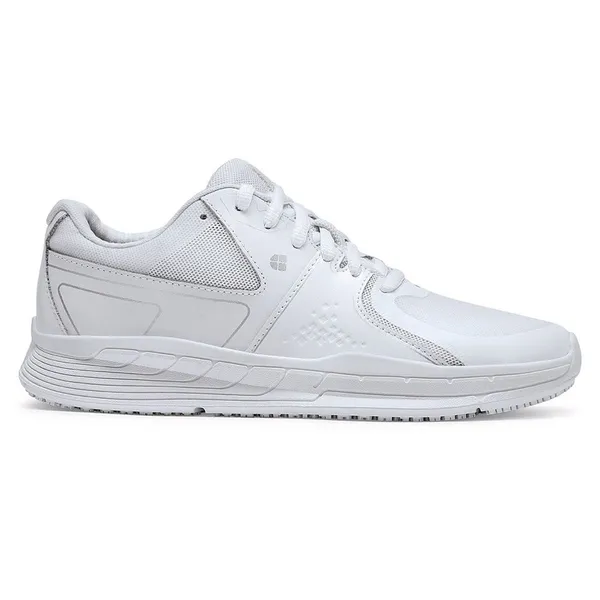 CONDOR WOMENS White Comfortable Durable Slip Resistant Metal Free Trainer S 5.5 - Image 2