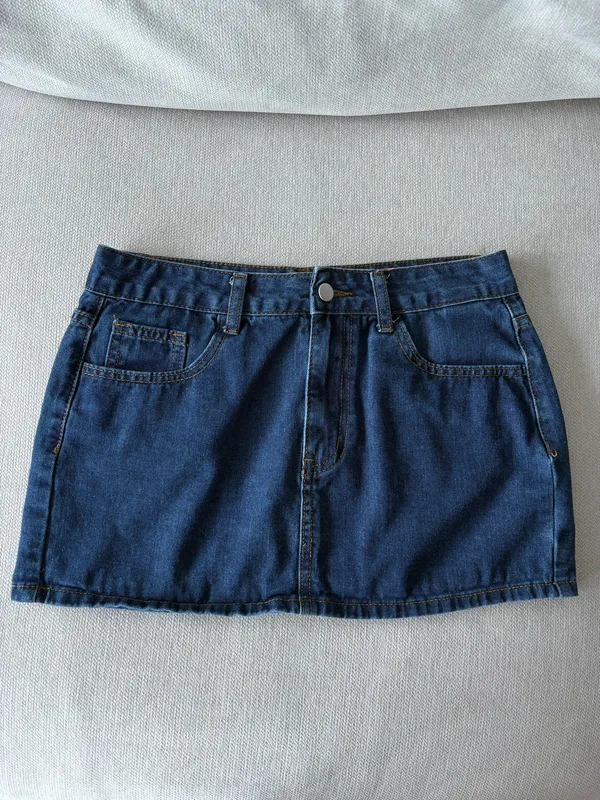 Amazon Denim mini skirt - Image 2