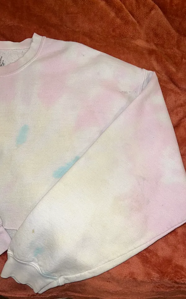Multicolored Oversized Sweatshirt Multiple Size XL - Image 2
