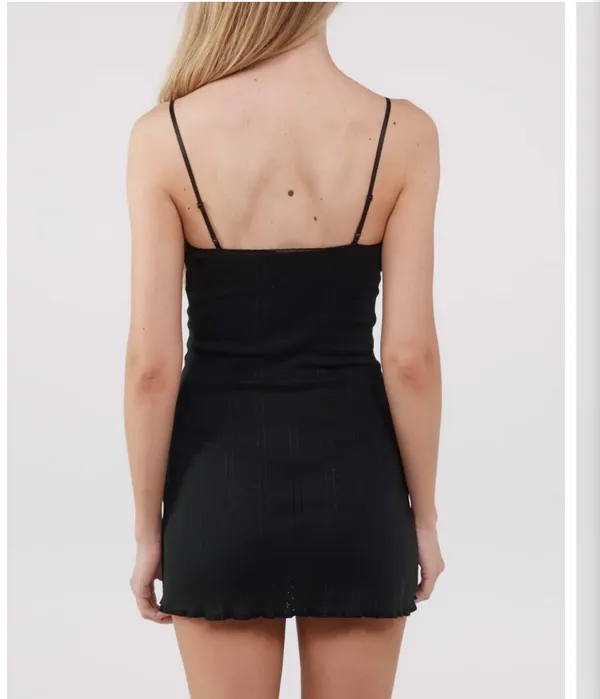 Cou Cou Intimates The Cami Dress Black Size XS - Image 3