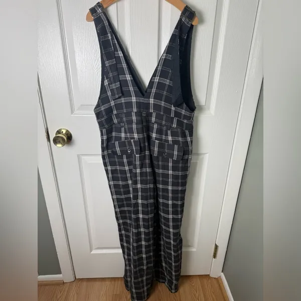 Free People Mara Overalls Black Combo 6 - Image 8