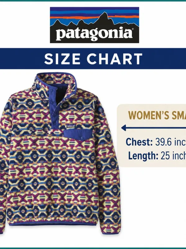 Patagonia Synchilla Snap-T Fleece Pullover‎ Women's Small Multicolor Geometric - Image 12