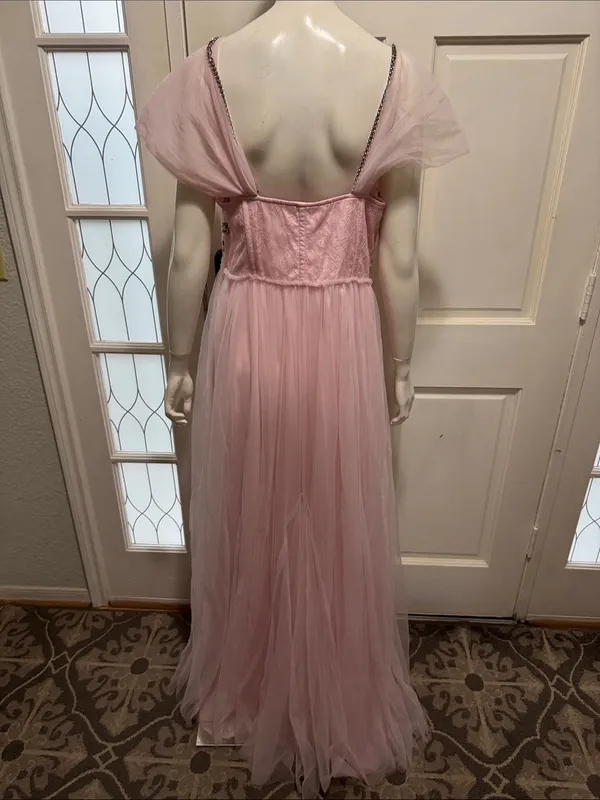 LoveShackFancy Dantine Ballet Embellished Tulle Evening Gown Maxi Dress S 14 - Image 11