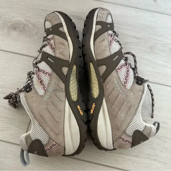 Merrell Siren Sport Elephant Pink Women Sz‎ 9 Vibram Trail Hiking Shoes - Image 8