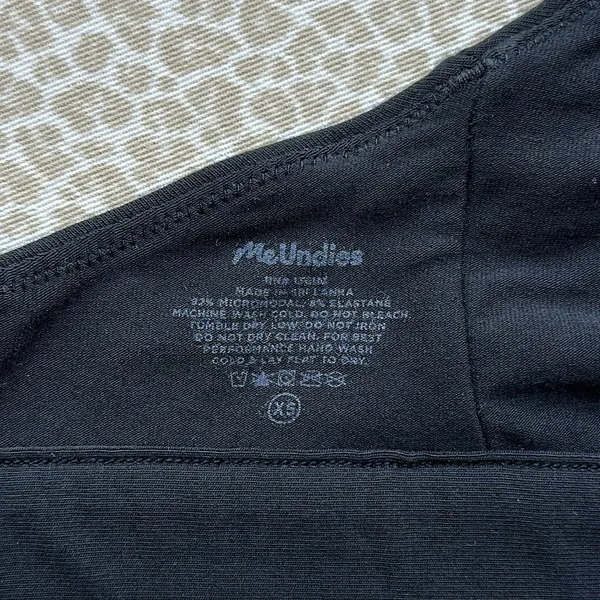 NWOT Me Undies Black Feel Free Ruched Bralette - Image 3