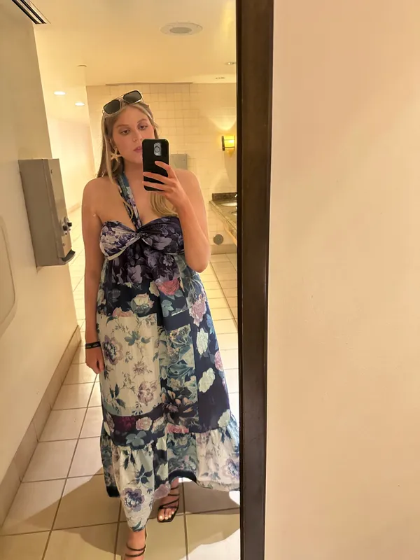Anthropologie Dress Floral - Image 2
