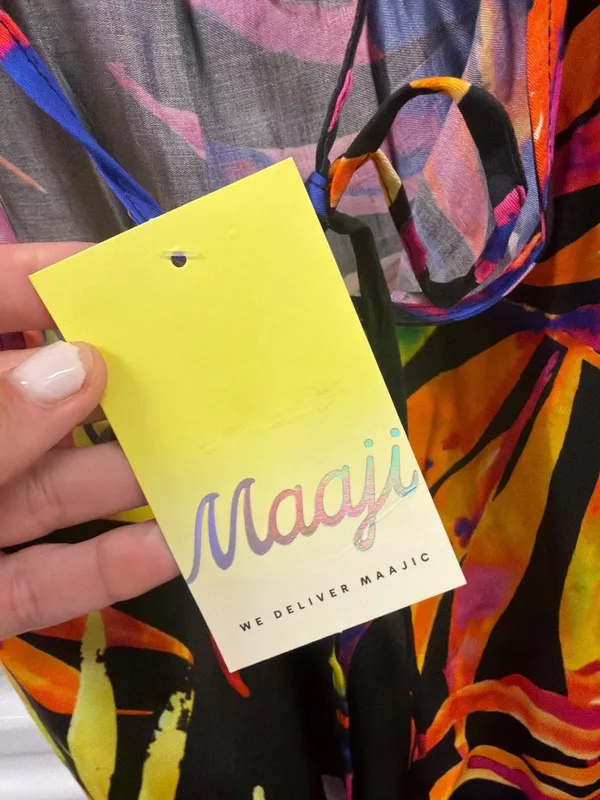 Maaji Guilia Cover Up Dress Multicolor Womens Size Medium - Image 6
