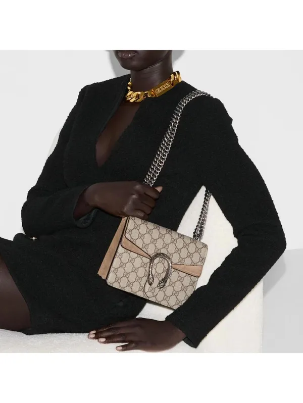 Gucci GG Supreme Dionysus Small Shoulder Bag - Image 3