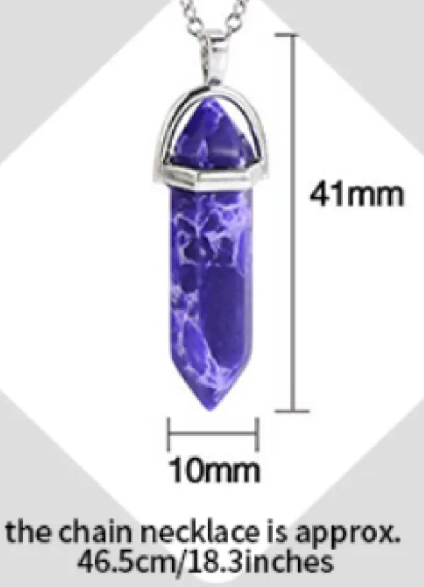 Chakra Crystal Necklace - Image 4