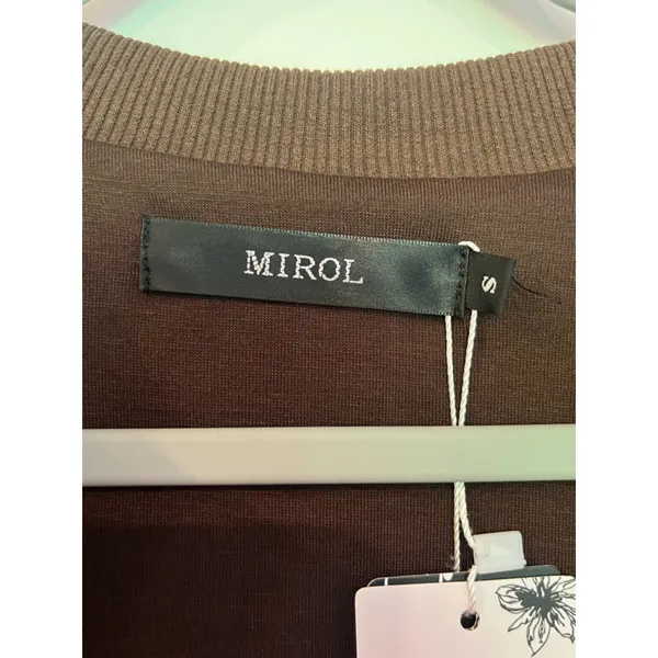 Women MIROL Jacket Size S‎ Brown - Image 4