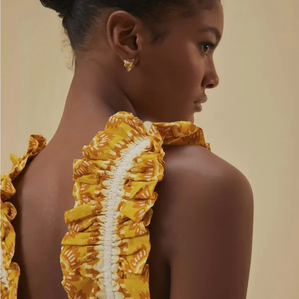 Farm Rio Aura Midi Dress - Image 6