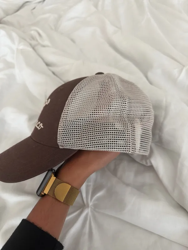 Trucker hat Brown - Image 2