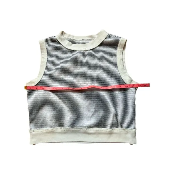 FP Stripe Light Up Vest Black and White inspired Tank Large - Image 4