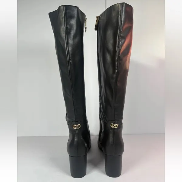 Naturalizer Loving Women's Sz 10M Black Knee High Riding Boots - Image 6