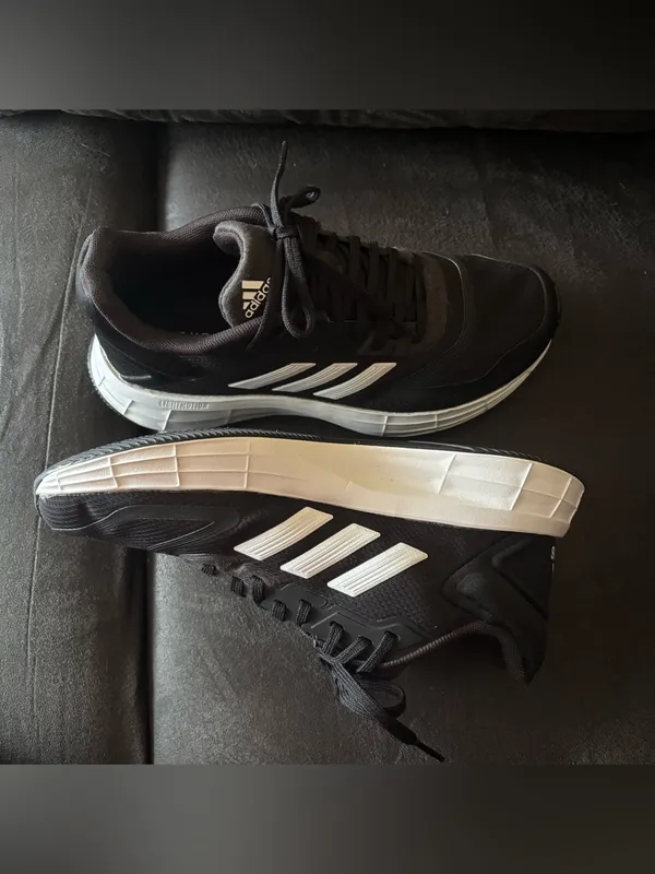Adidas Women’s Black Athletic Running Shoes Size 7 - Image 4