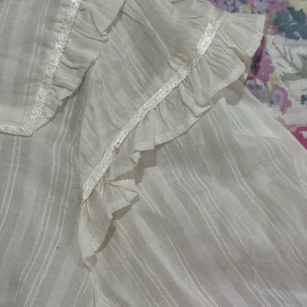 Free People Women’s White‎ Cotton Blouse - Image 7
