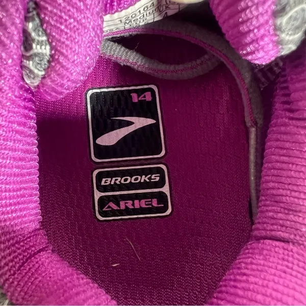 Brooks Ariel 14 Women's Shoe Purple and Silver Size 6 #958 - Image 10