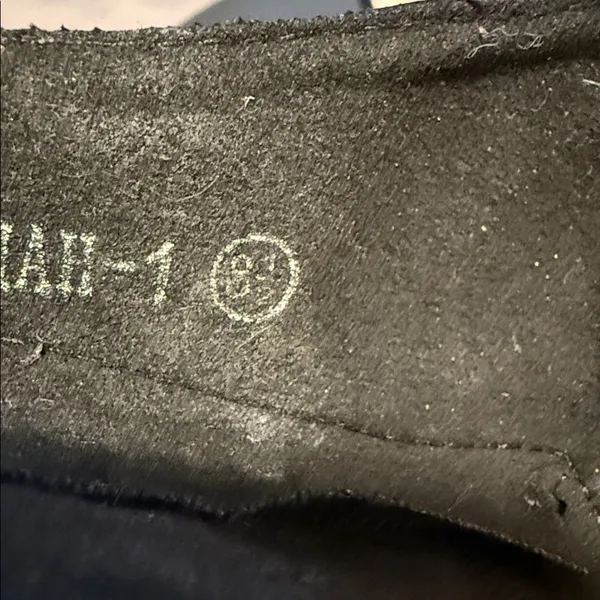 NWOT TOP Moda Black Hannah Sandals, size 8.5 - Image 7