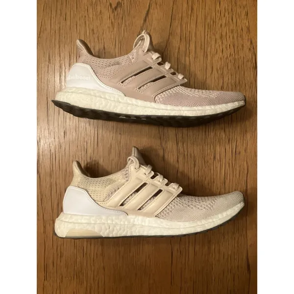 adidas UltraBoost 1.0 Primeknit Low Top Lace-Up Sneaker Beige HQ2195 - Image 6