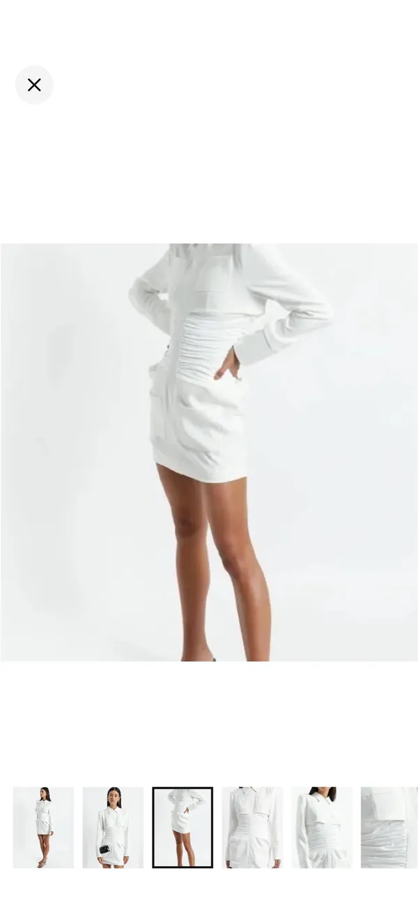 Lioness “The Sweetest Thing” White Minidress | Size S - Image 7
