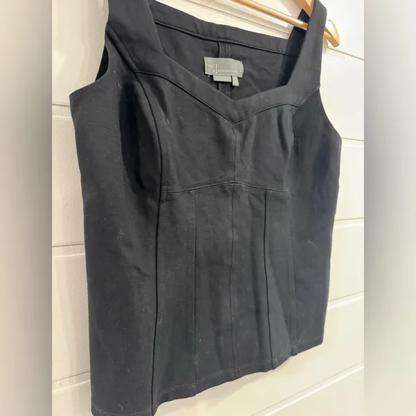 Anthropologie Black Bustier Tank - Image 2