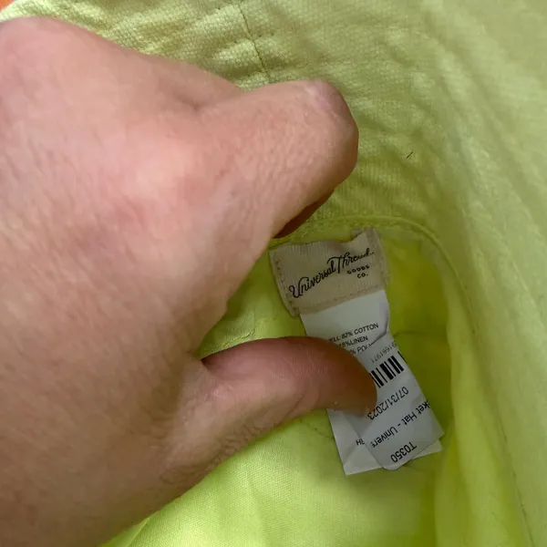 Universal Threads Lime Green Bucket Hat - Image 2