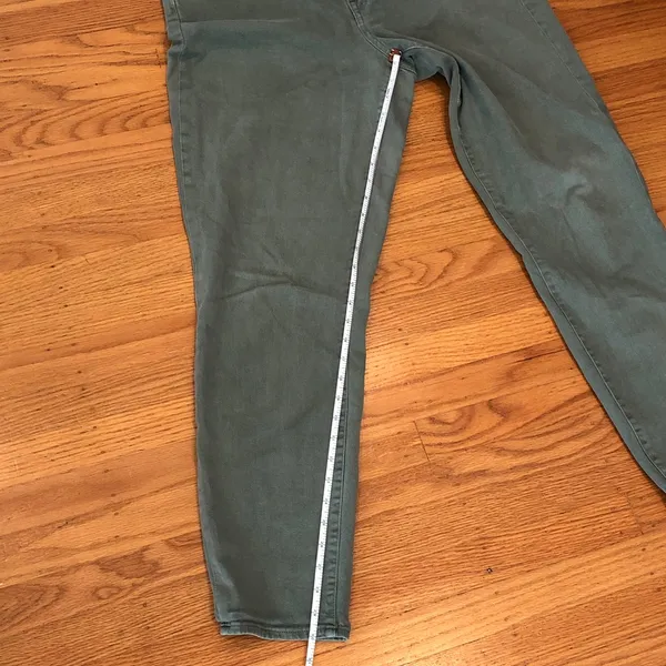 GAP Women's Green Skinny Jeans, 33 tall - Image 7