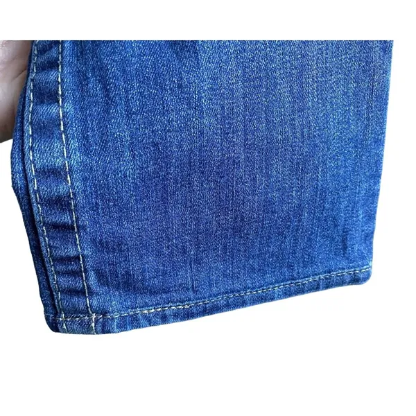 True Religion Womens Jeans Blue‎ Tag Size 27 Low Rise Straight Denim - Image 4