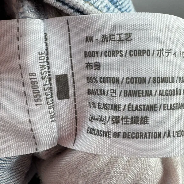 Abercrombie & Fitch Distressed The Dad High‎ Rise Jeans in Blue Size 27 - Image 11